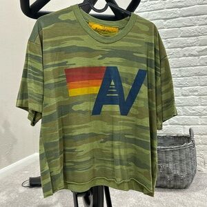 Aviator nation, Camo-  size large - rare find very soft!!
